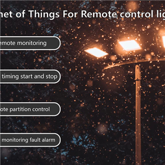 Remote control lighting Internet of Things